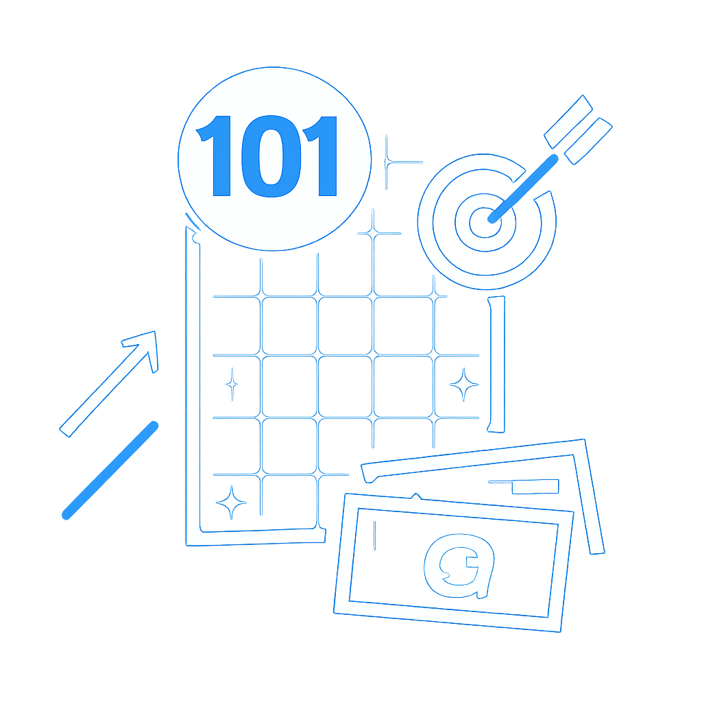 An icon representing guidelines for securing the 101 Lottery application.