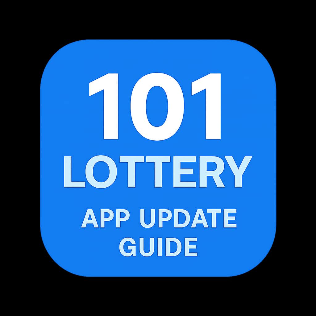 Icon representing the 101 Lottery App Update Guide.