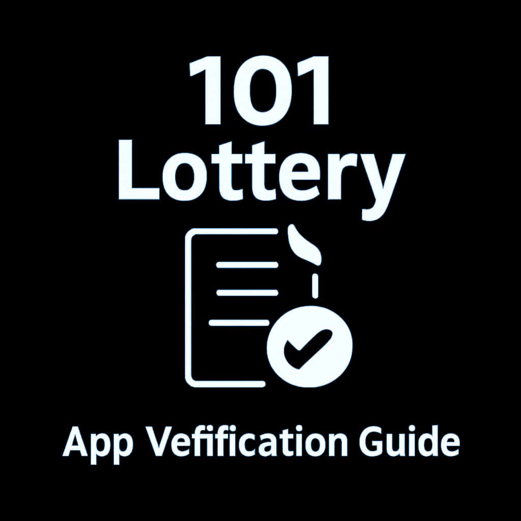 Icon representing the 101 Lottery App Verification Guide.