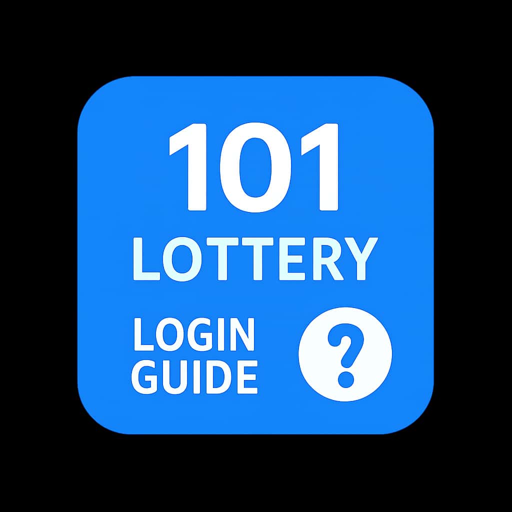Icon representing the 101 Lottery Login Guide.