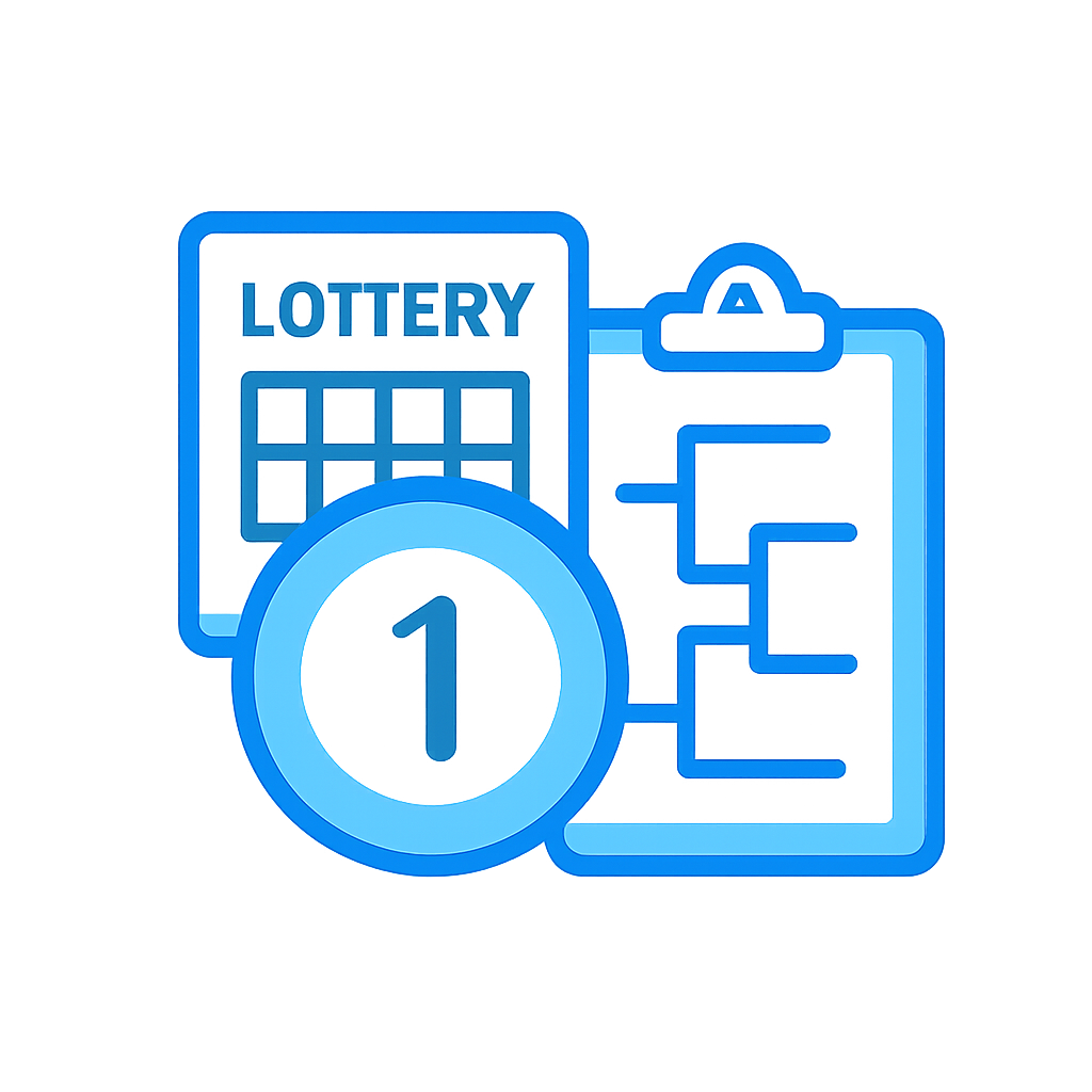 A badge illustrating help for the login process of the 101 Lottery app.