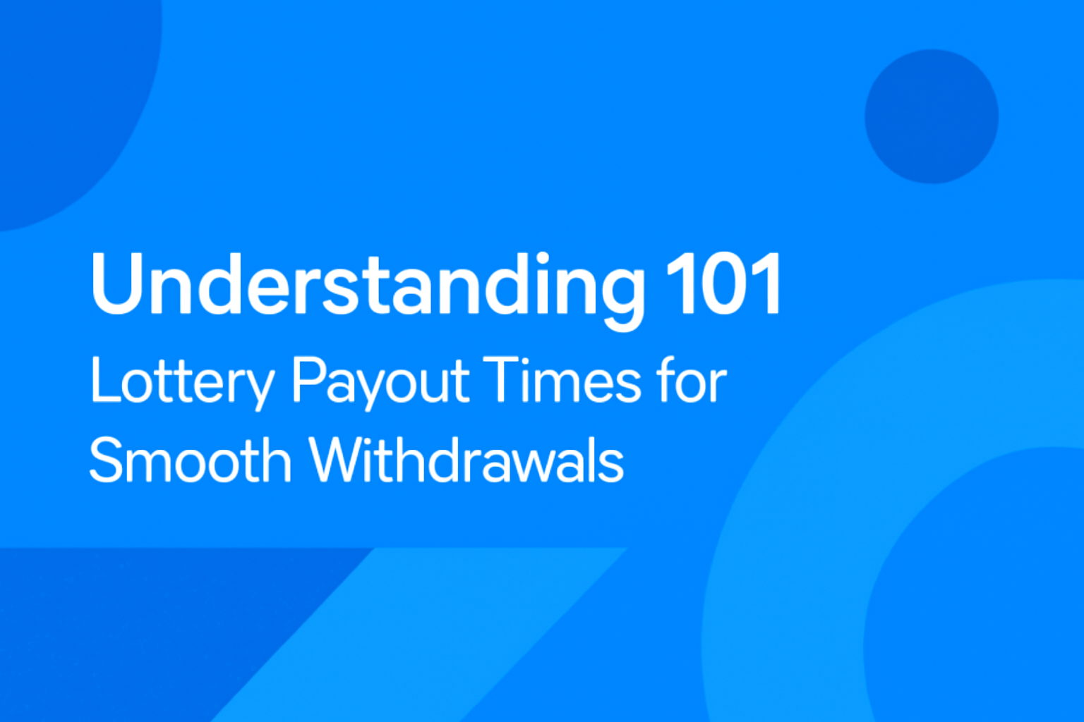 Informative illustration of the update process for the 101 Lottery app.