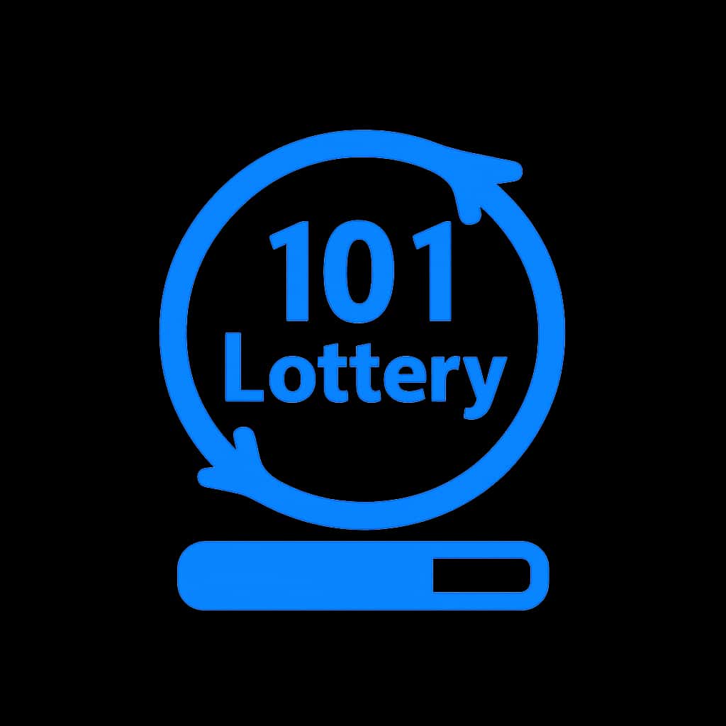 Icon depicting the update process for the 101 Lottery app.